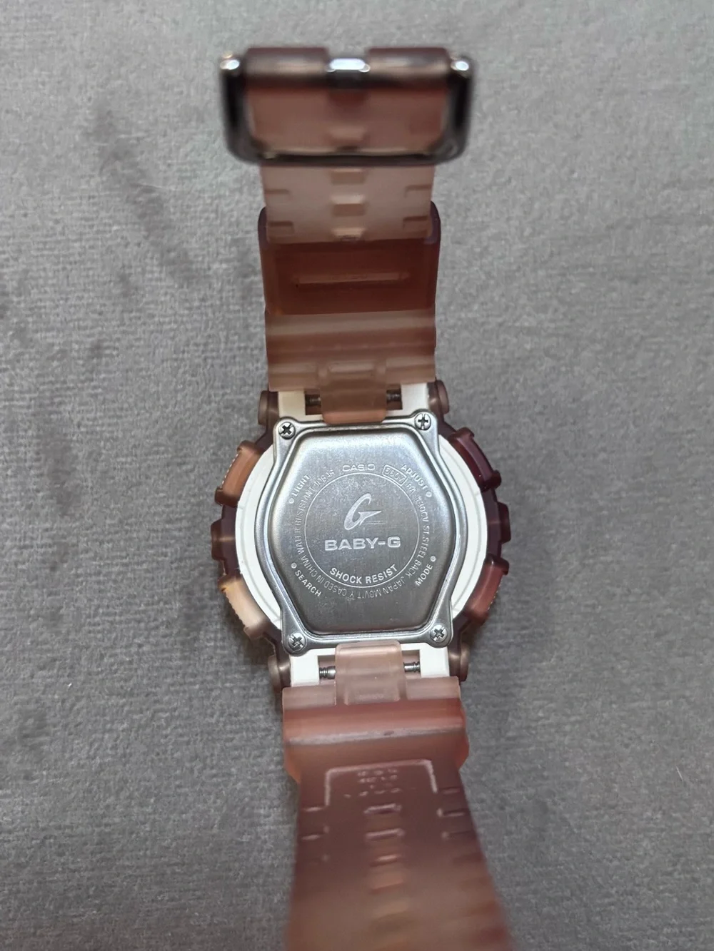 Casio Baby-G Women's Pink Resin Watch